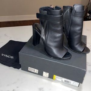 Vince Brigham Open Toe Bootie